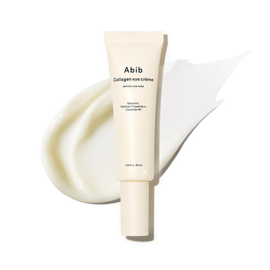 Abib Collagen Eye Cream Jericho Rose Tube 30ml | Anti - Aging, Firming & Hydrating Eye Treatment Reduce Fine Lines, Brighten Dark Circles & Boost Elasticity - T.E.R
