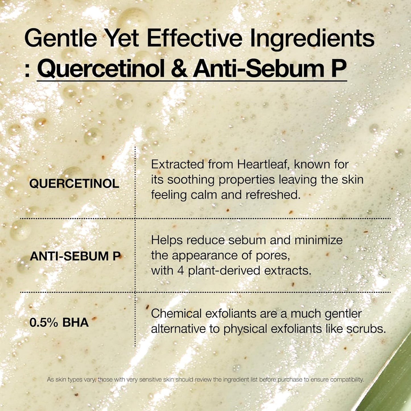 Anua Heartleaf Quercetin Pore Deep Cleansing Foam | Gentle Cleansing for Acne - Prone Skin - T.E.R