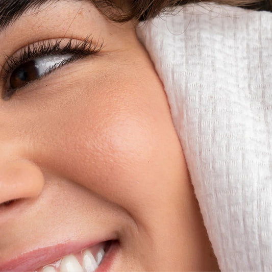 Clean Skin Club Clean Towels XL Travel Size | Disposable Face Towels for Acne - Prone & Sensitive Skin (10 Count) - T.E.R