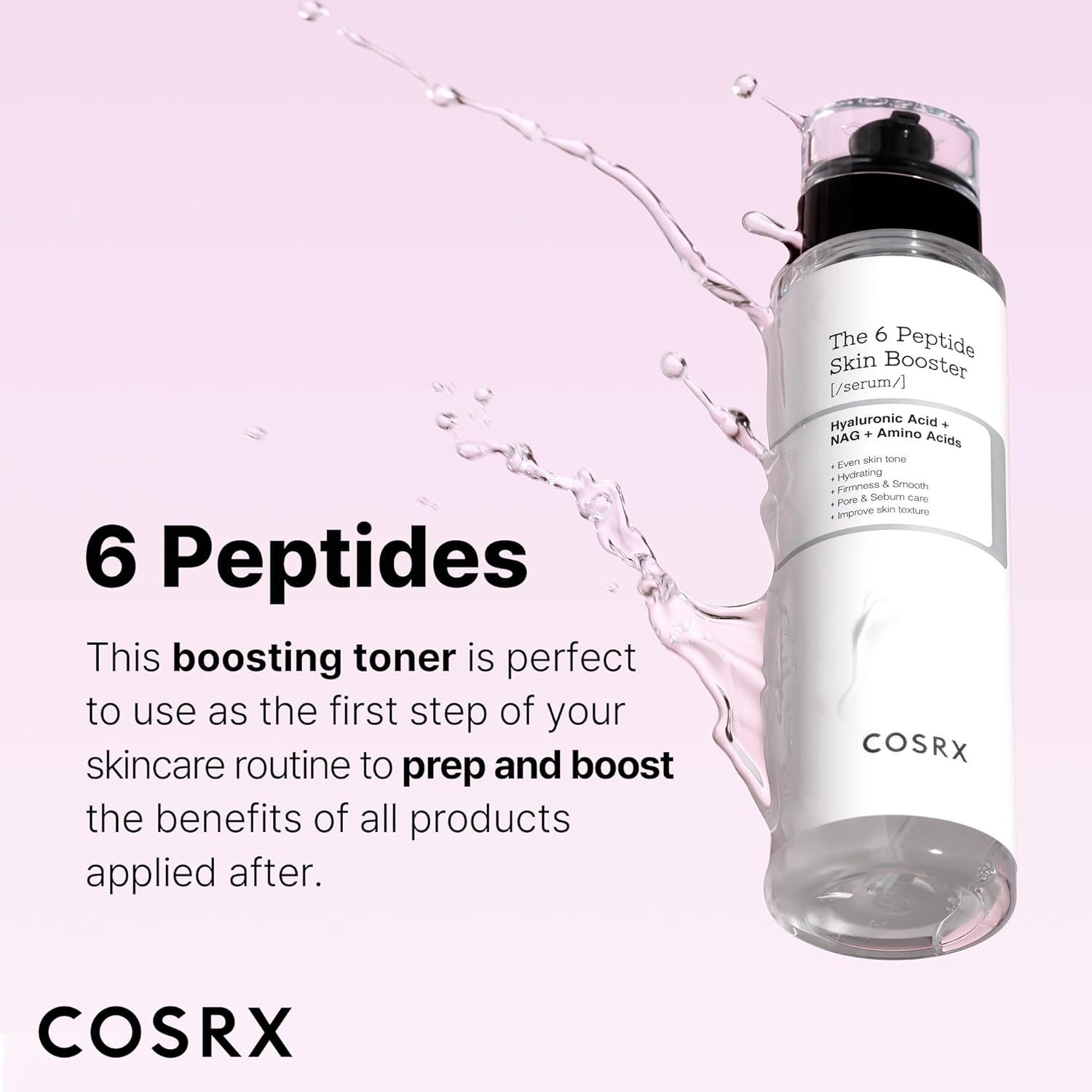 COSRX The 6 Peptide Skin Booster | Firming & Hydrating Essence - T.E.R