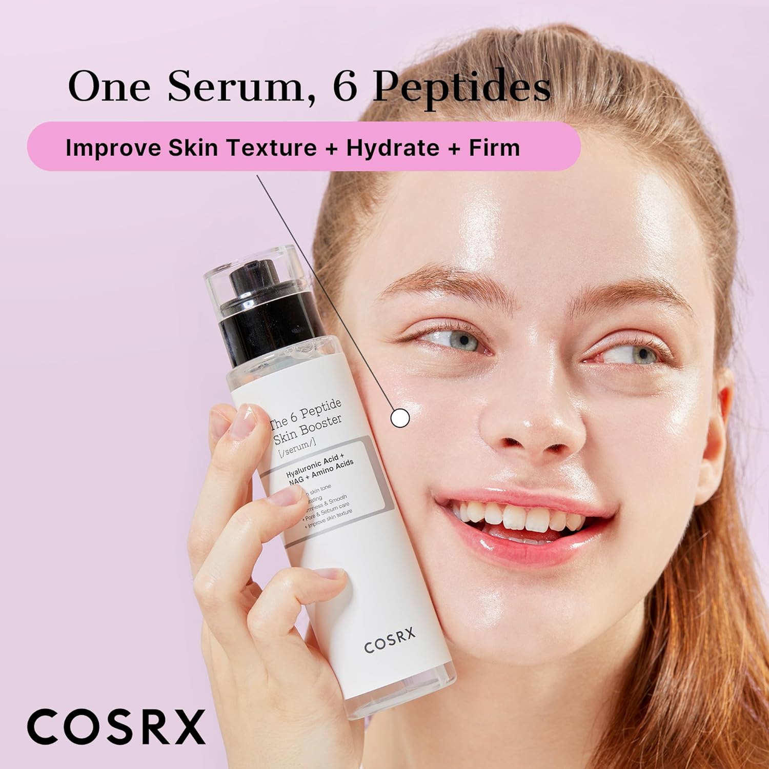 COSRX The 6 Peptide Skin Booster | Firming & Hydrating Essence - T.E.R