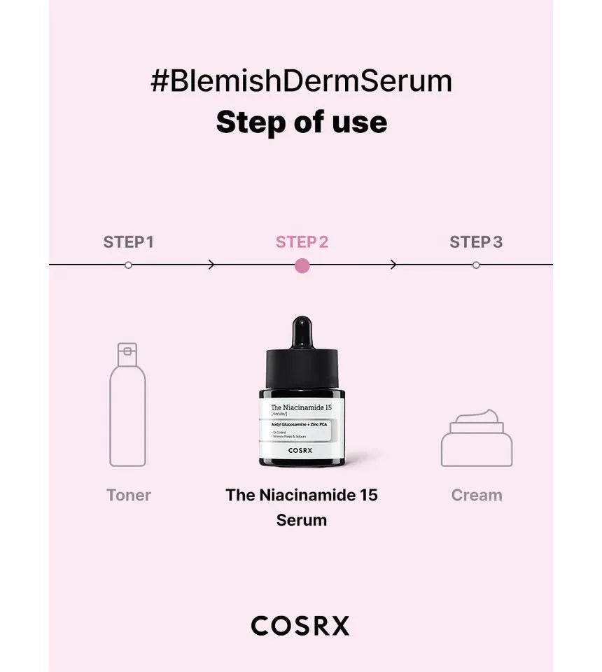 COSRX The Niacinamide 15% Serum | Brightening, Pore - Minimizing & Antioxidant Elixir - T.E.R