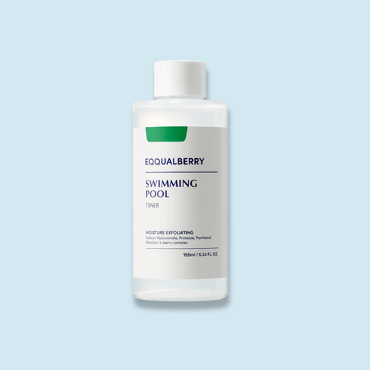 EQQUALBERRY Swimming Pool Toner 155ml | Hydrating, Exfoliating & Soothing Toner for Radiant Skin - T.E.R