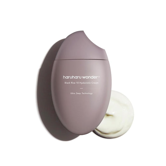 Haruharu Wonder Black Rice 10 Hyaluronic Cream: Hydrating and Nourishing for Radiant Skin - T.E.R