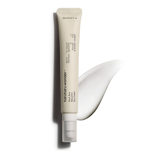 Haruharu Wonder Black Rice Bakuchiol Eye Cream: Reduce Wrinkles and Dark Circles - T.E.R
