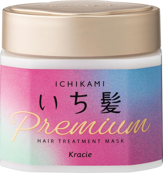 Kracie Ichikami Premium Hair Treatment Mask | Intense Repair and Nourishment for Silky, Strong Hair - T.E.R