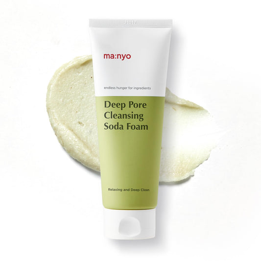 Ma:nyo Deep Pore Cleansing Soda Foam | Gentle Cleansing for Sensitive Skin - T.E.R