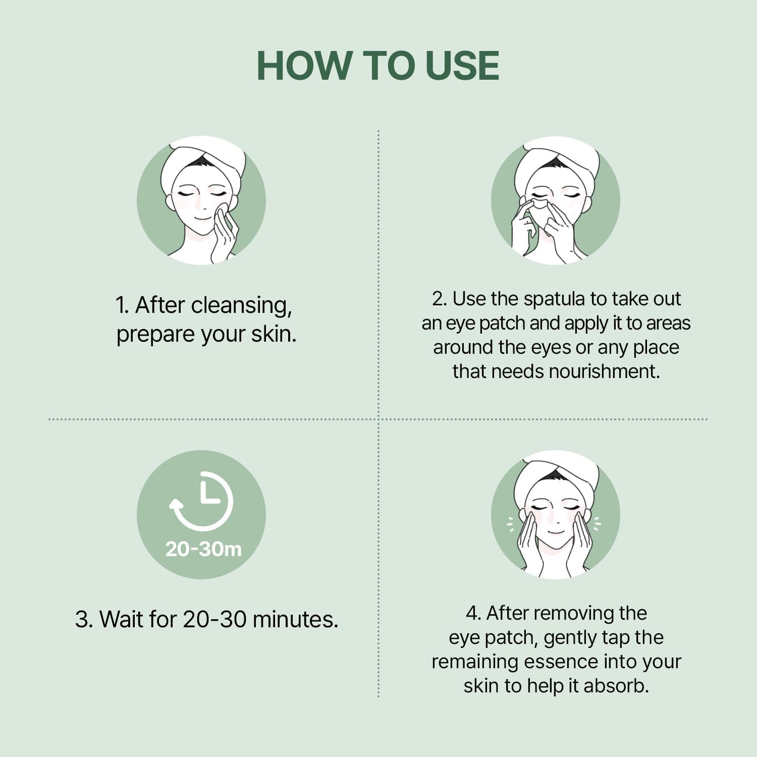 MIXSOON Collagen Hydrogel Eye Patch (60pcs) | Cooling, Brightening & Anti - Aging Under Eye Treatment - T.E.R