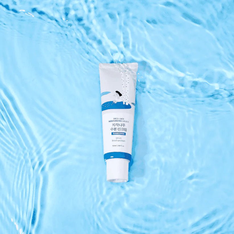 ROUND LAB Birch Juice Mild‑up UVLock Mineral Sunscreen SPF 50+ PA++++ | Hydrating Zinc‑Oxide Formula for Sensitive, Oily & Combination Skin - T.E.R