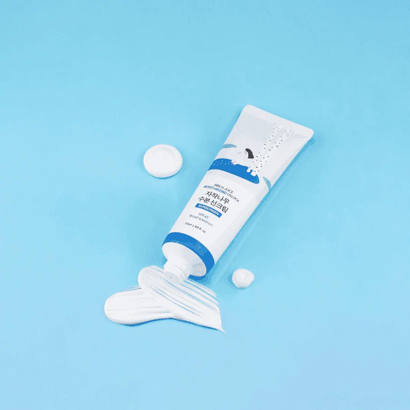 ROUND LAB Birch Juice Mild‑up UVLock Mineral Sunscreen SPF 50+ PA++++ | Hydrating Zinc‑Oxide Formula for Sensitive, Oily & Combination Skin - T.E.R