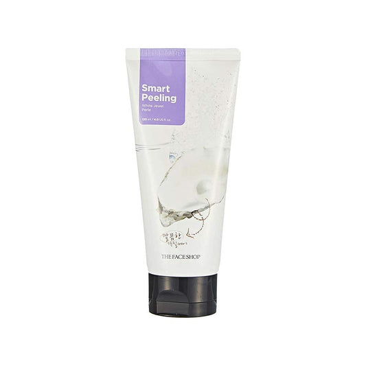 THE FACE SHOP Smart Peeling White Jewel 120 mL | Gentle Enzyme Peel for Radiant, Even - Tone Skin - T.E.R