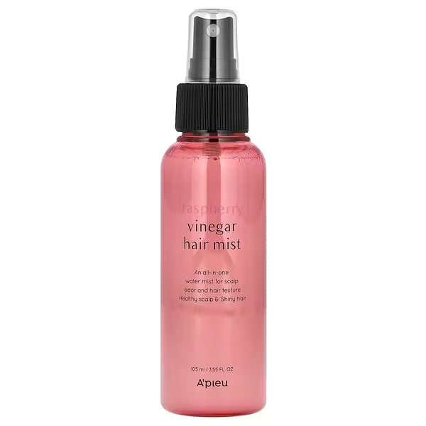 A’PIEU Raspberry Vinegar Hair Mist | Refresh & Shine Spray for Healthy Scalp & Hair