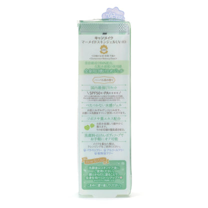 CANMAKE Mermaid Skin Gel UV (C01 CICA*Mint) - 40g | SPF 50+ PA++++ Sunscreen