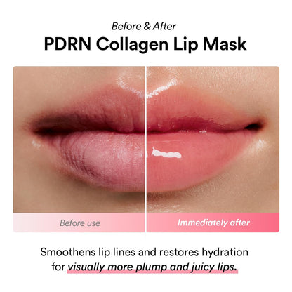Abib PDRN Collagen Lip Mask Glazed Jelly | Hydrating & Plumping Lip Treatment for Smooth, Glossy, Healthy Lips - T.E.R
