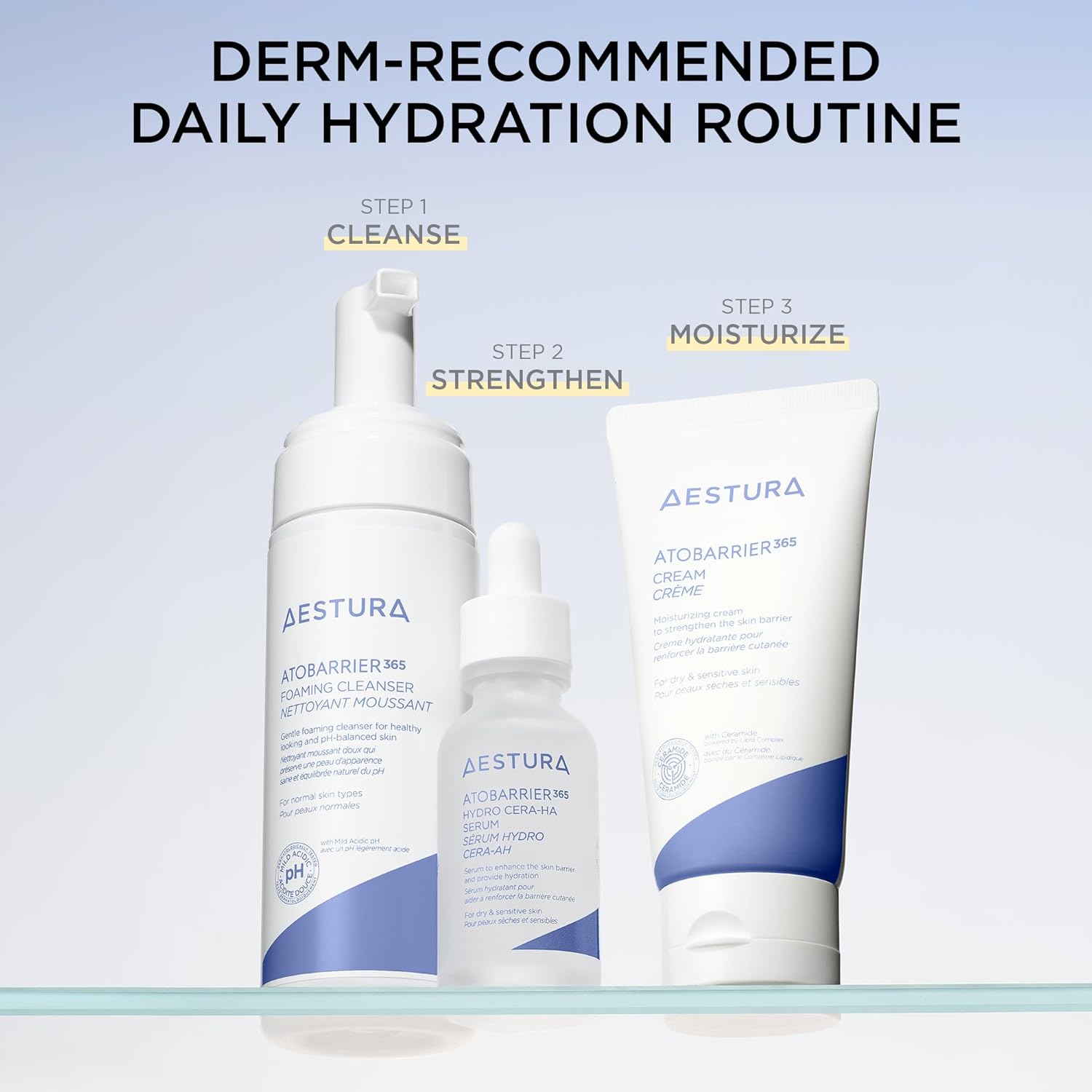 AESTURA ATOBARRIER365 Cream with Ceramides | Korean Moisturizer for Skin Barrier Repair - T.E.R