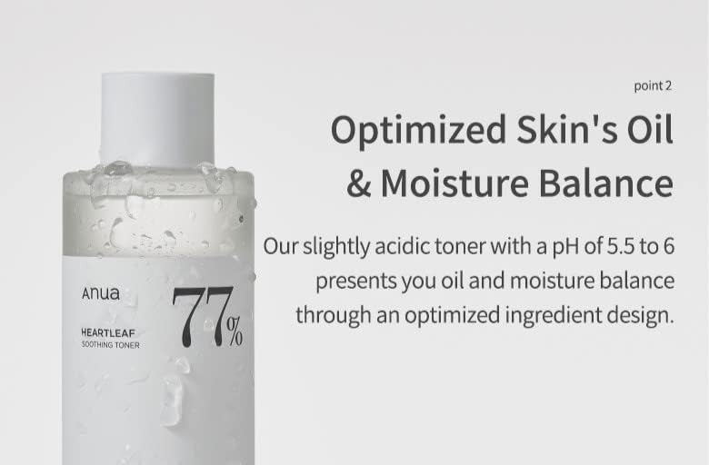 Anua Heartleaf 77% Soothing Toner | Hydrating and Calming Skincare - T.E.R