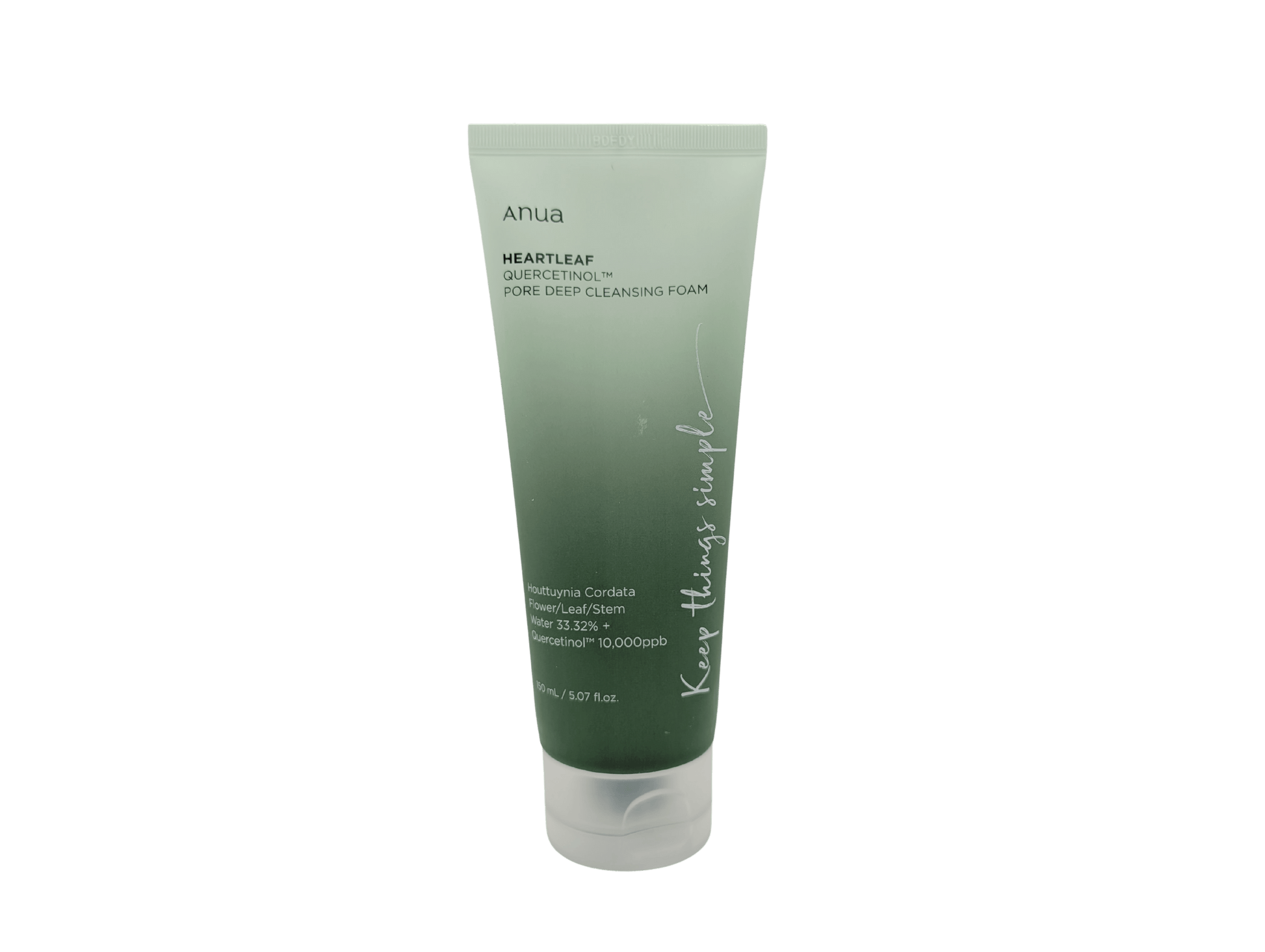 ANUA Heartleaf Cleansing Duo Set | Deep Pore Foam Cleanser 150ml + Mild Cleansing Oil 200ml for Sensitive Skin & Acne - Prone Skin - T.E.R