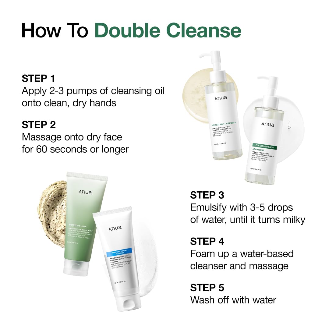 Anua Heartleaf Pore Control Cleansing Oil | Gentle Cleansing and Sebum Control1 - T.E.R