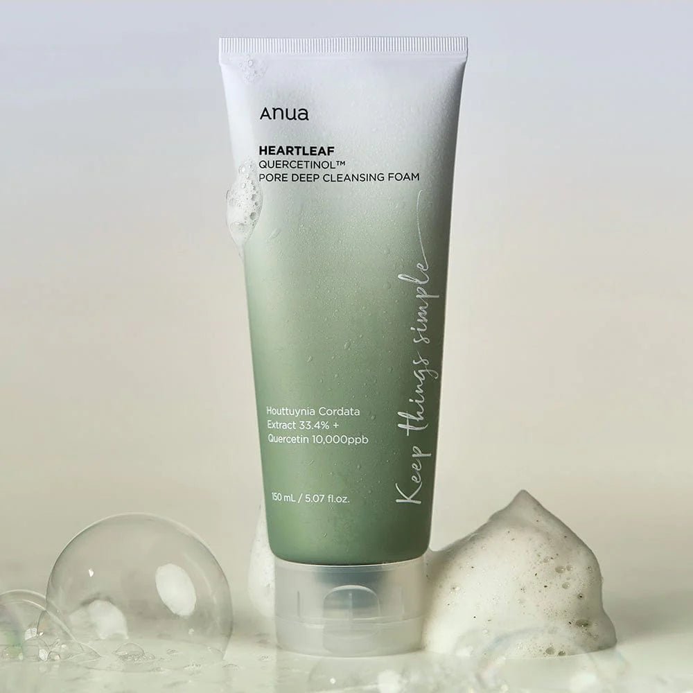 ANUA Heartleaf x Clean Skin Club Skincare Set | Oil or Foam Cleanser + Towels (10 or 25 Count) | Double Cleanse Routine Kit - T.E.R