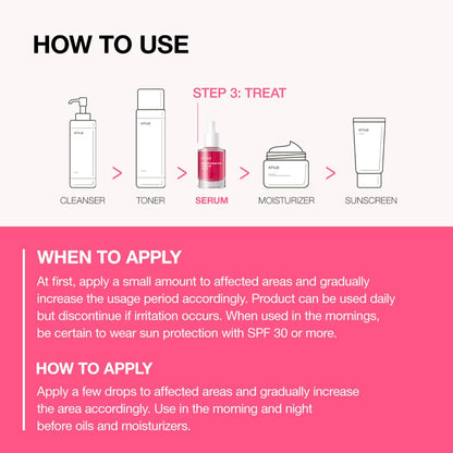 Anua Niacinamide 10 TXA 4 Serum | Fade Dark Spots, Acne Scars, and Brighten Skin - T.E.R