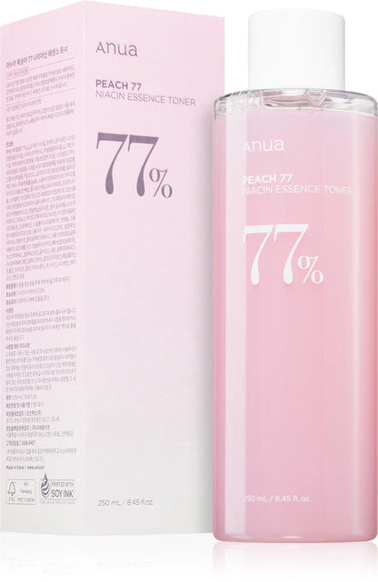 Anua Peach 77 Niacin Essence Toner | Brightening & Hydrating Facial Toner - T.E.R