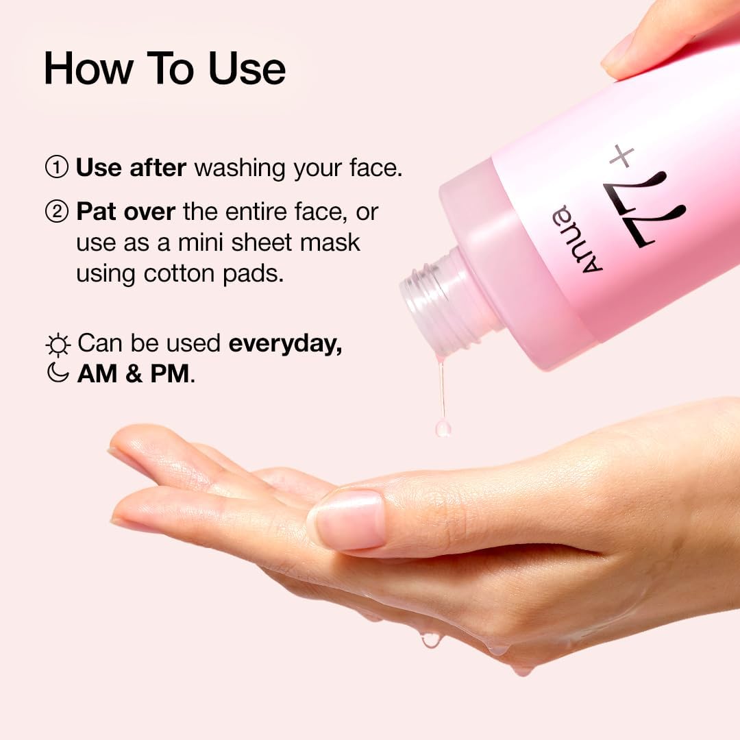 Anua Peach 77 Niacin Essence Toner | Brightening & Hydrating Facial Toner - T.E.R