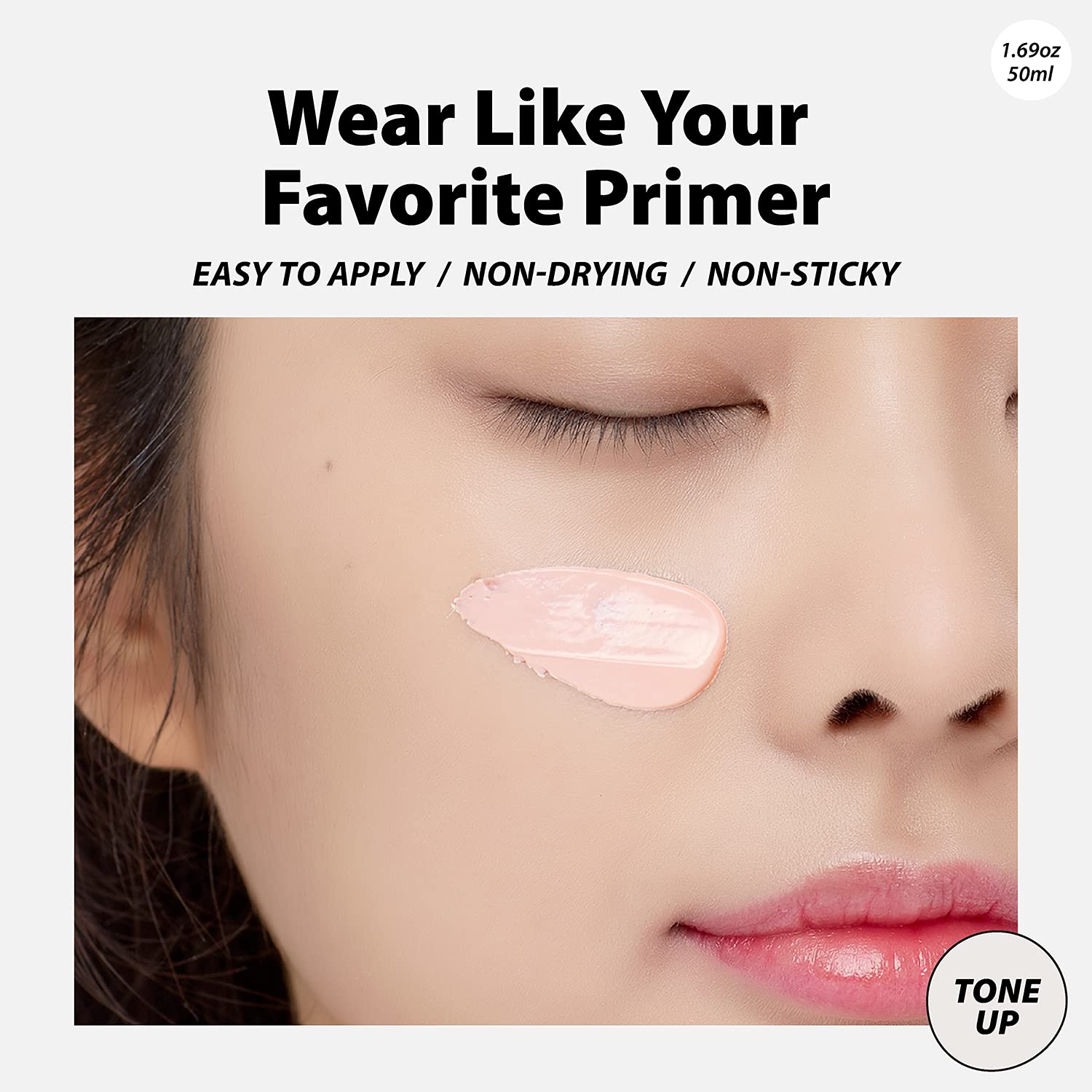 A'PIEU Pure Block Tone - Up Sunscreen SPF50+ PA+++ | Daily Sun Protection with a Brightening Finish - T.E.R