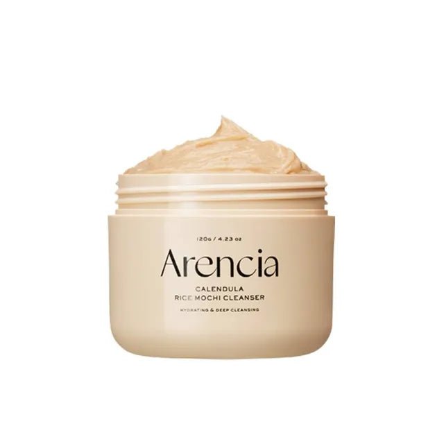 Arencia Calendula Rice Mochi Fresh Cleanser | Moisturizing & Brightening K - Beauty Face Wash with Calendula & Rice Extracts – 120g - T.E.R
