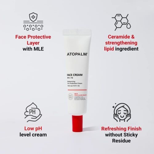 ATOPALM Face Cream 35ml | Moisturizing Barrier Repair Cream for Sensitive & Dry Skin | K - Beauty Essential - T.E.R