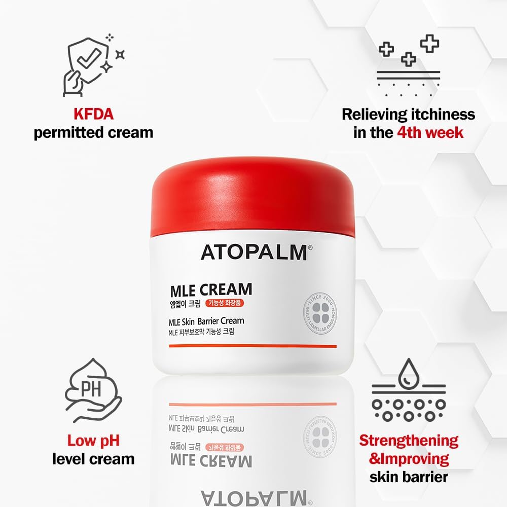 ATOPALM MLE Cream 100ml | Intensive Moisture Barrier Cream for Dry, Sensitive & Baby Skin - T.E.R