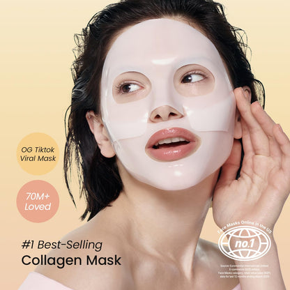 Biodance Bio Collagen Real Deep Mask | Hydrating, Firming & Pore - Minimizing Facial Sheet Mask - T.E.R