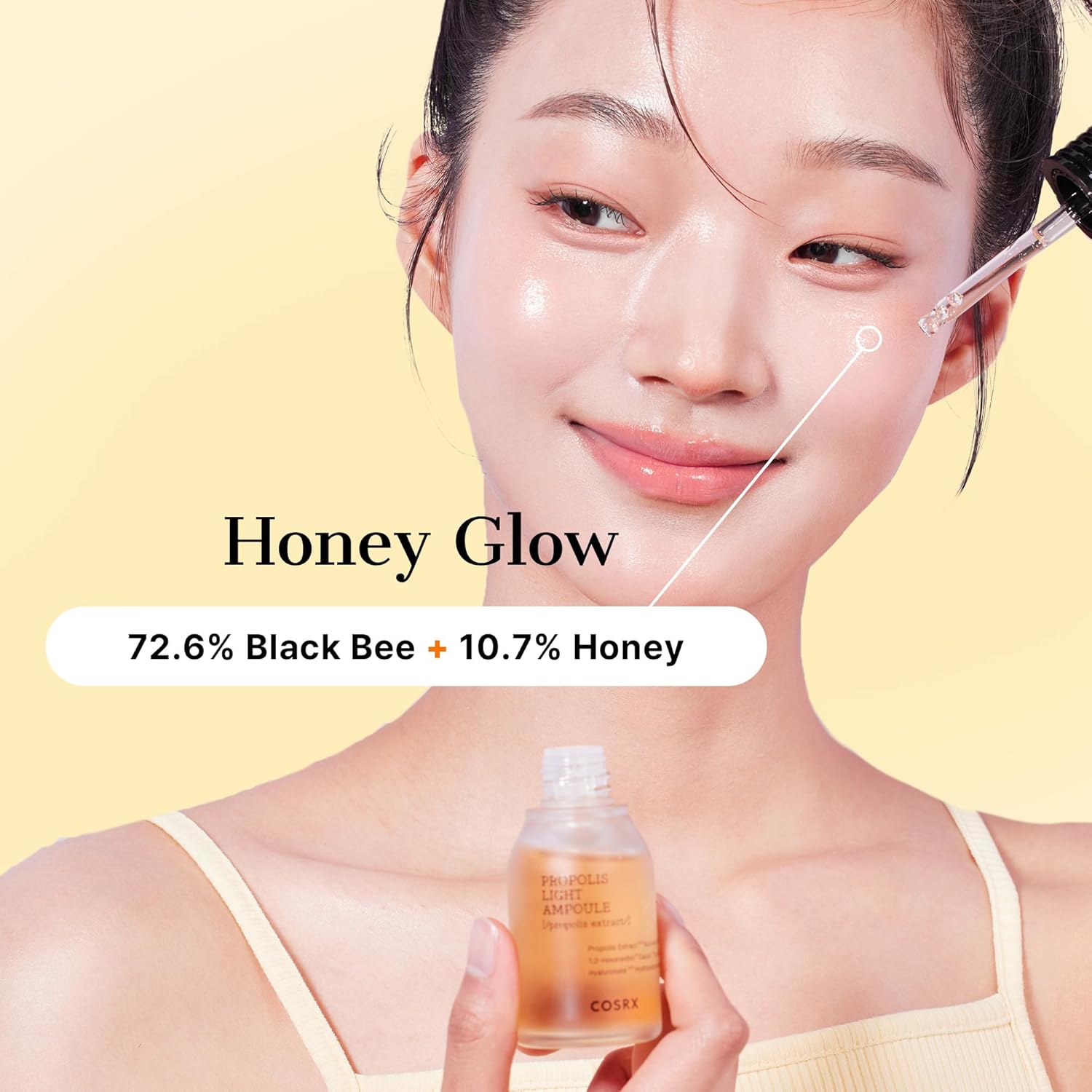 COSRX Full Fit Propolis Light Ampoule | Hydrating, Soothing & Anti - Aging Elixir - T.E.R