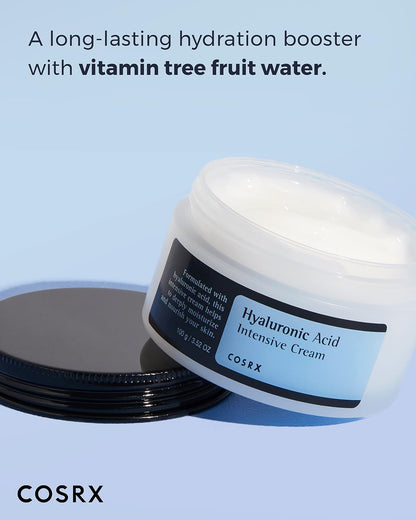 COSRX Hyaluronic Acid Intensive Cream | Ultra - Hydrating Face Cream for All Skin Types - T.E.R