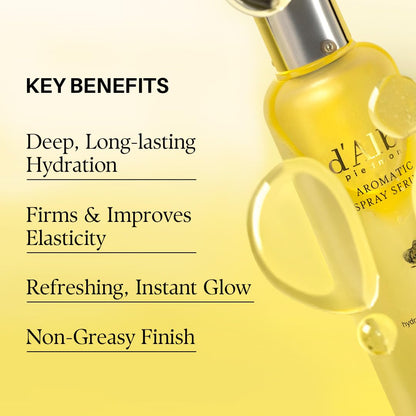 d’Alba White Truffle First Aromatic Spray Serum | Hydrating Glow Mist, Antioxidant Brightening & Firming Spray for Radiant Skin (2.02 fl oz) - T.E.R