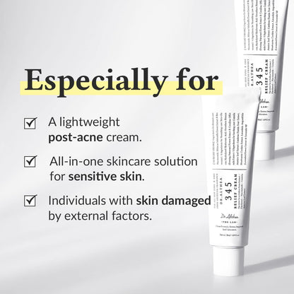 Dr. Althea 345 Relief Cream | Lightweight Daily Moisturizer for Soothing, Hydrating & Repairing Glass Skin Glow - T.E.R