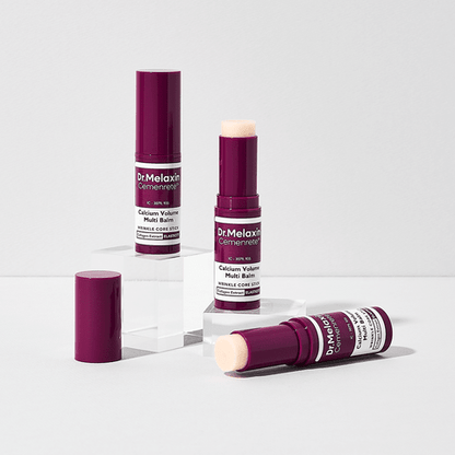 Dr.Melaxin Cemenrete Calcium Volume Multi Balm 9g | Korean Wrinkle Core Stick for Eye, Neck & Face with Collagen, Elastin & Vitamin D - T.E.R