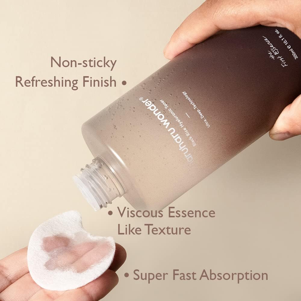 Haruharu Wonder Black Rice Hyaluronic Toner Fragrance - Free: Hydrating and Nourishing for Radiant Skin - T.E.R