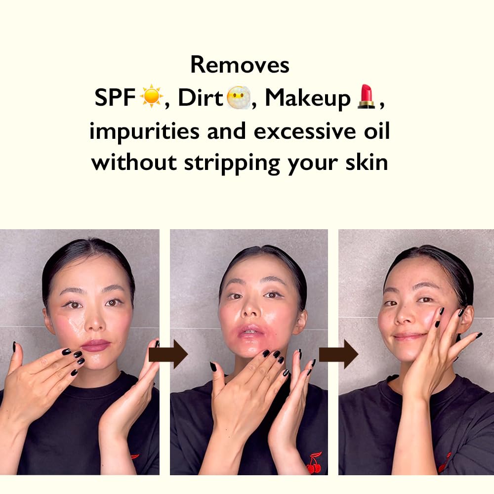 Haruharu Wonder Black Rice Moisture Deep Cleansing Oil: Gentle Cleansing and Deep Hydration - T.E.R