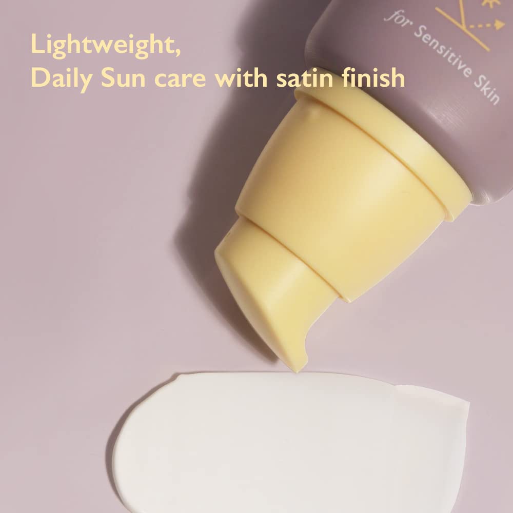 Haruharu Wonder Black Rice Pure Mineral Relief Daily Sunscreen SPF 50+ PA++++ | Lightweight, Hydrating, and Broad - Spectrum Protection for Sensitive Skin - T.E.R