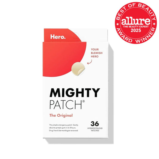 Hero Mighty Patch Original – 36 Hydrocolloid Patches for Whiteheads - T.E.R
