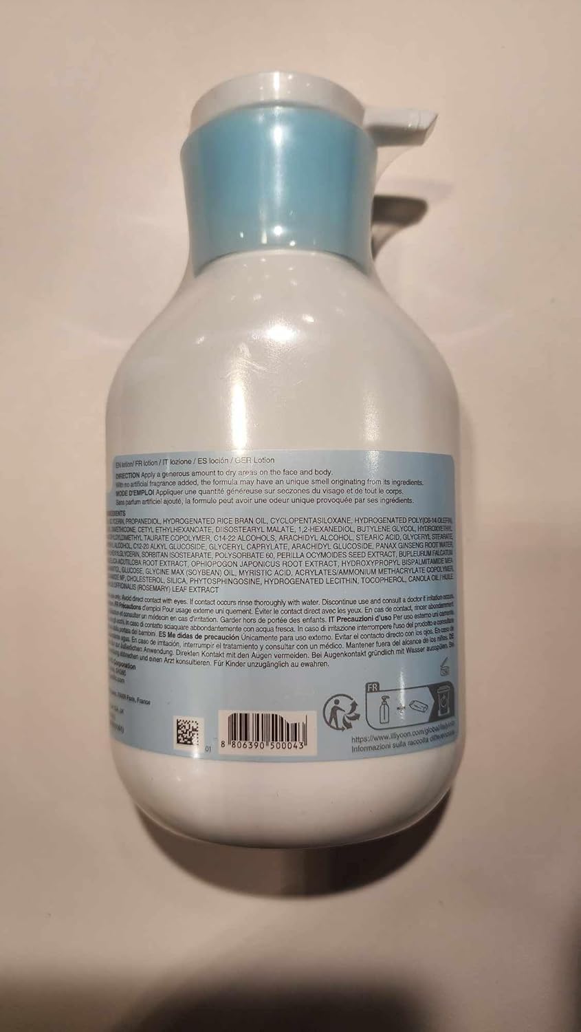 ILLIYOON Ceramide Ato Lotion 350ml | Barrier - Repair Moisturizer for Dry & Sensitive Skin - T.E.R