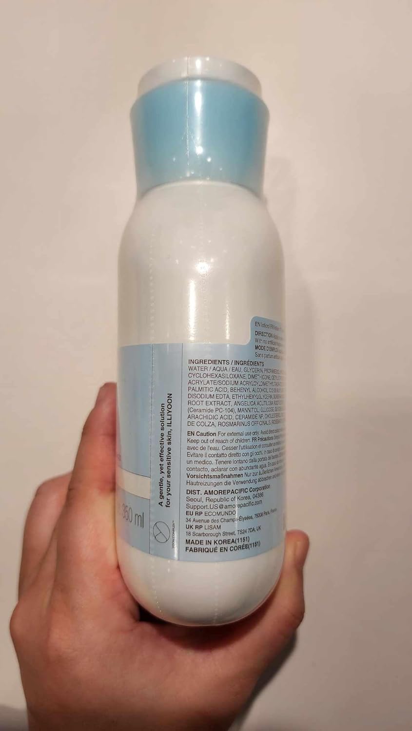 ILLIYOON Ceramide Ato Lotion 350ml | Barrier - Repair Moisturizer for Dry & Sensitive Skin - T.E.R