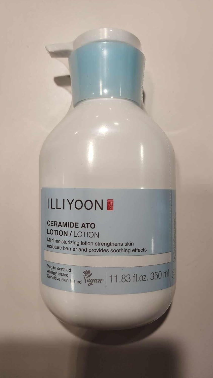 ILLIYOON Ceramide Ato Lotion 350ml | Barrier - Repair Moisturizer for Dry & Sensitive Skin - T.E.R