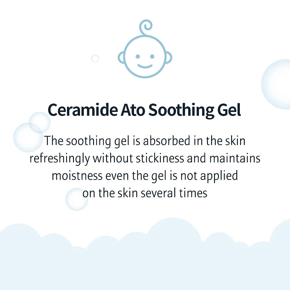 ILLIYOON Ceramide Ato Soothing Gel 175ml | Cooling Moisture Gel for Sensitive Skin Barrier Repair - T.E.R