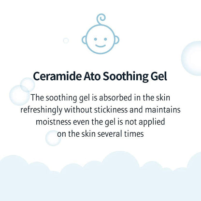 ILLIYOON Ceramide Ato Soothing Gel 175ml | Cooling Moisture Gel for Sensitive Skin Barrier Repair - T.E.R