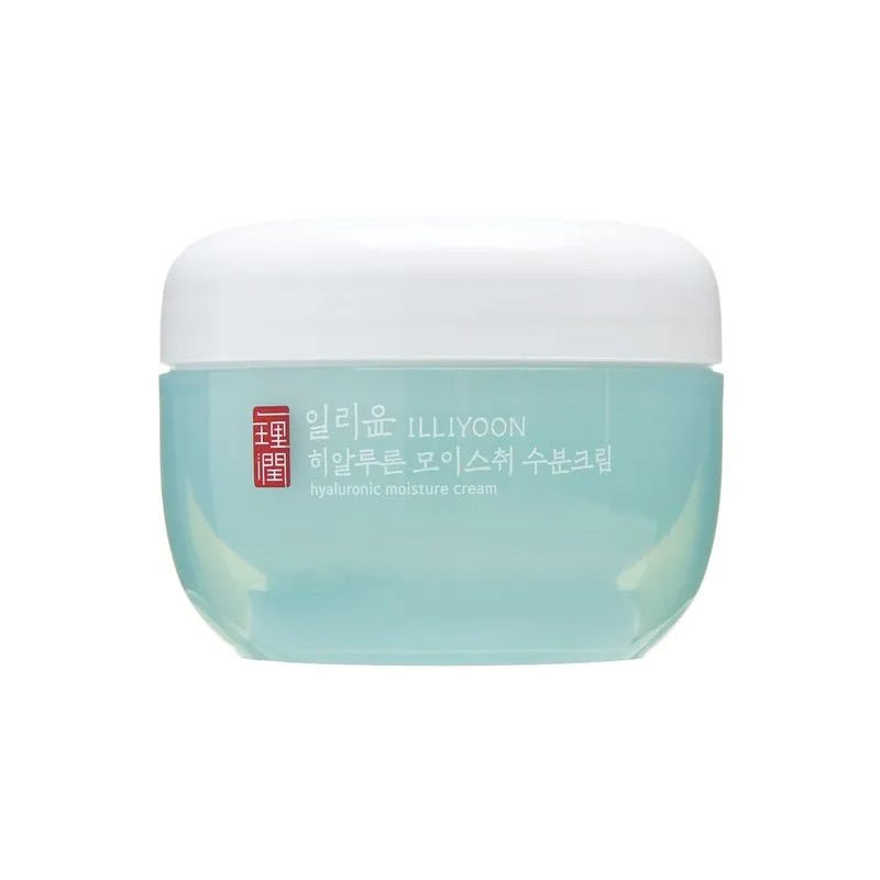 ILLIYOON Hyaluronic Moisture Cream 100ml | Korean Lightweight Face & Body Moisturizer for Deep Hydration & Plump Glass Skin - T.E.R
