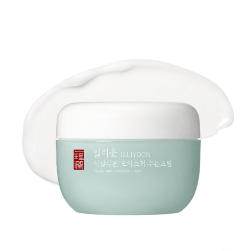 ILLIYOON Hyaluronic Moisture Cream 100ml | Korean Lightweight Face & Body Moisturizer for Deep Hydration & Plump Glass Skin - T.E.R