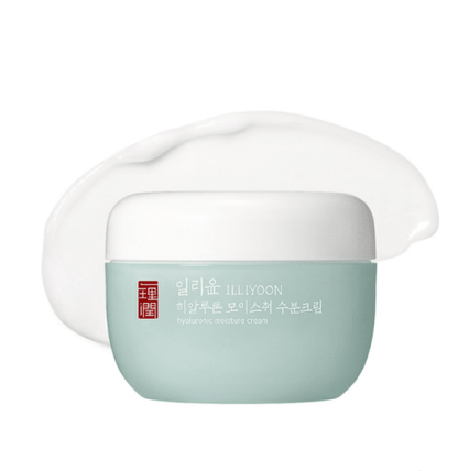 ILLIYOON Hyaluronic Moisture Cream 100ml | Korean Lightweight Face & Body Moisturizer for Deep Hydration & Plump Glass Skin - T.E.R