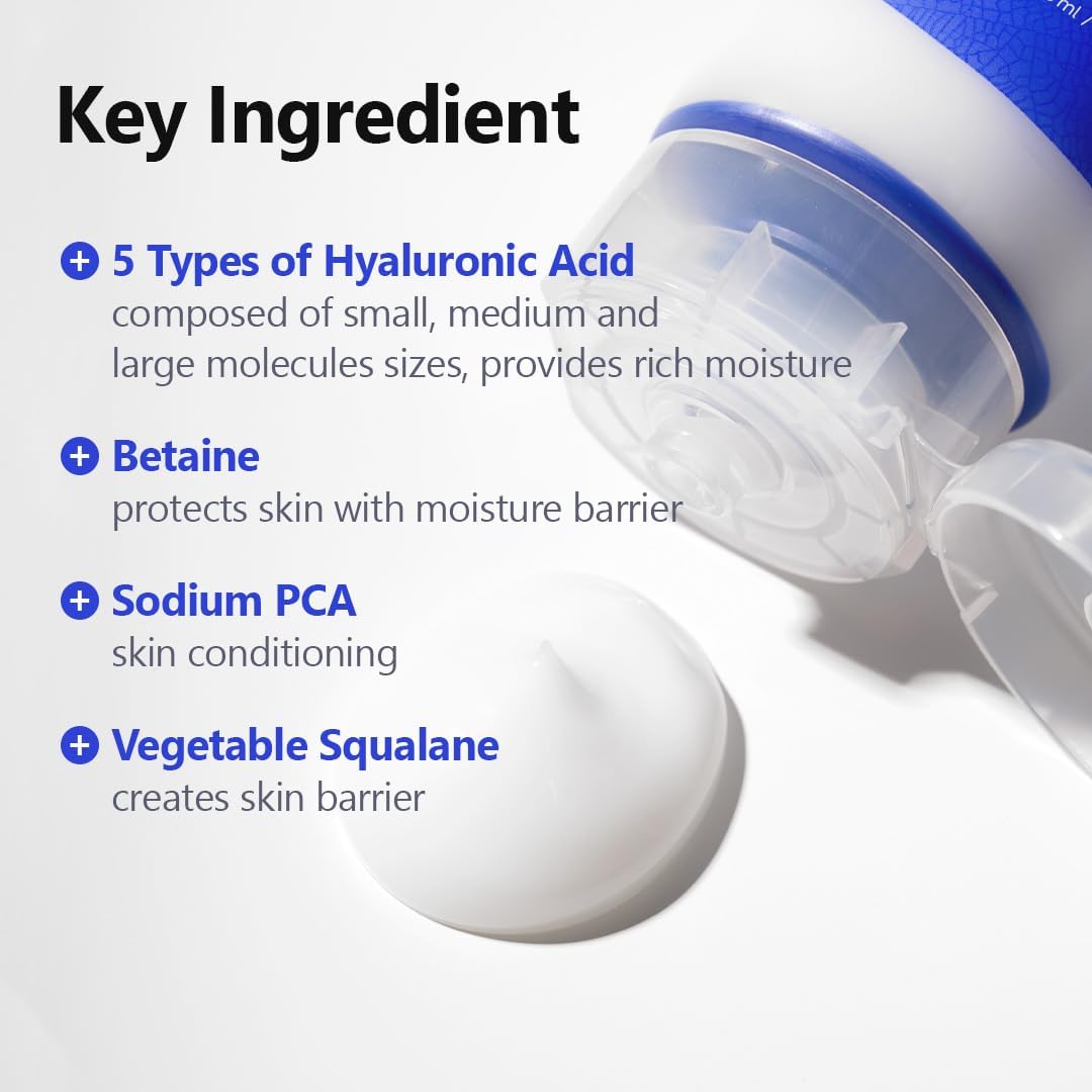 IsNtree Hyaluronic Acid Aqua Gel Cream | Lightweight Hydration for Oily and Combination Skin - T.E.R