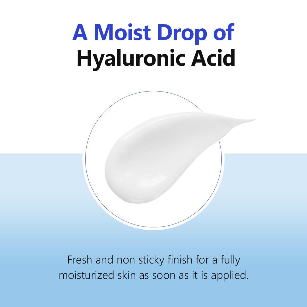 IsNtree Hyaluronic Acid Aqua Gel Cream | Lightweight Hydration for Oily and Combination Skin - T.E.R